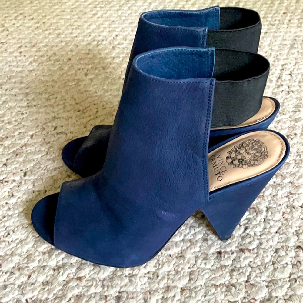 Accept Offers! Vince Camuto Ankle Boots/Sandals Dark Blue - 10M/40